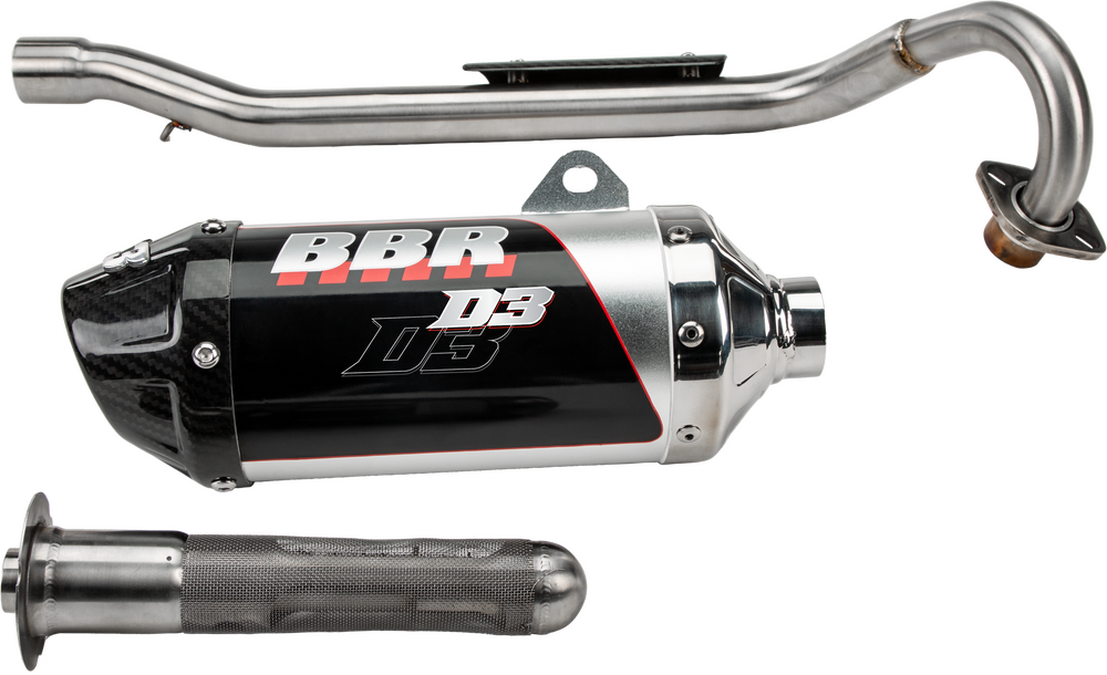 BBR Exhaust System - D3 -XR80/CRF80 & XR100 CRF100